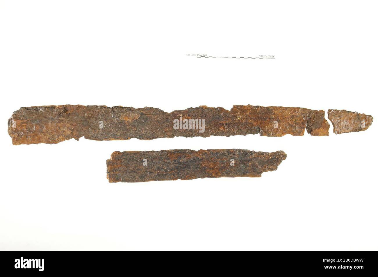 parties de 2 épées, parties de 2 épées, fer, 46,2 x 4,9 cm Banque D'Images