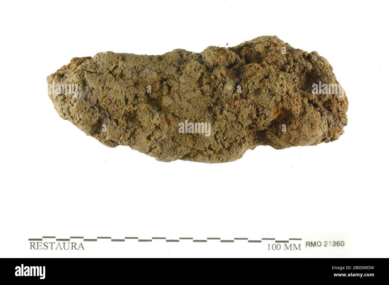 Pays-Bas Moyen âge, partie de la poignée ?, fer, 10.0 x 3.5 cm, x, Pays-Bas, Utrecht, Wijk bij Duurstede, Wijk bij Duurstede, Dorestad Banque D'Images