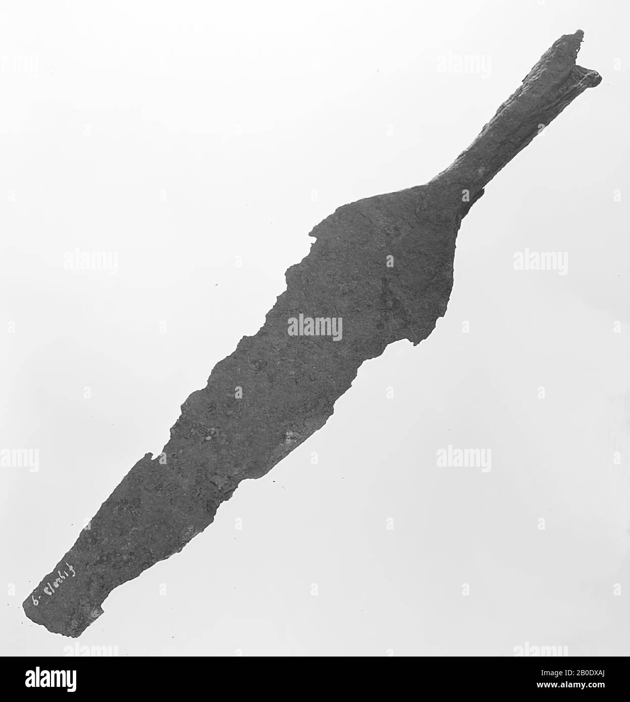 L'ère romaine des Pays-Bas, fer de lance, métal, fer, longueur, 22,5 cm, romaine 50-275, Pays-Bas, Utrecht, Bunnik, Vechten Banque D'Images