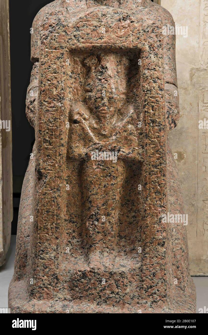 Egypte, sculpture, granit, rouge, hauteur, 122 cm, 570 kg, nouvel