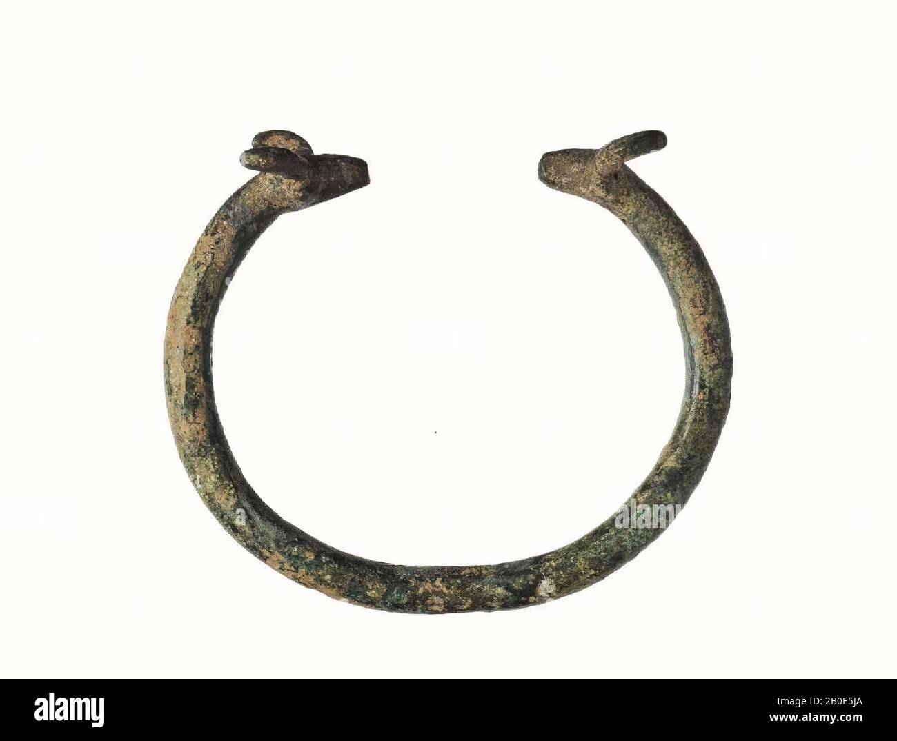 Ornement, métal, bronze, D 8,1 cm, Iran Banque D'Images
