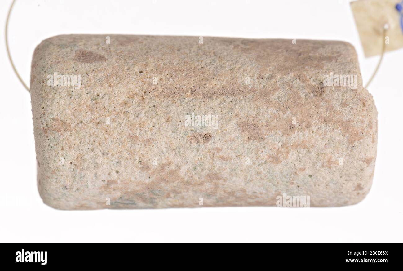 Perles, faïence, 2,5 cm, ø 1,3 cm, Iran Banque D'Images