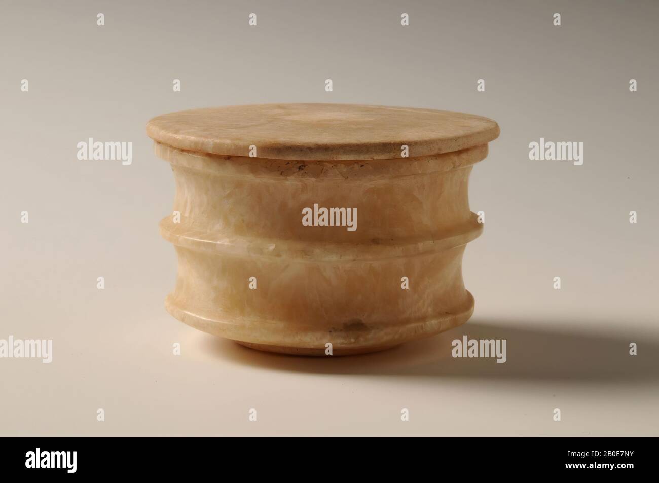 tazza, couvercle, tazza, alabaster, 5,5 cm (2 3 Banque D'Images