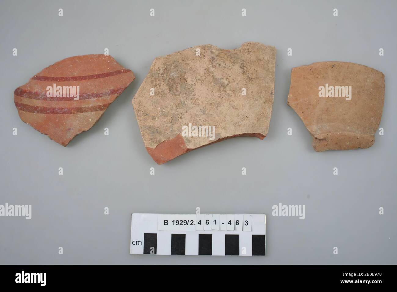 Shard, faïence, br: 8,1 cm, Israël Banque D'Images