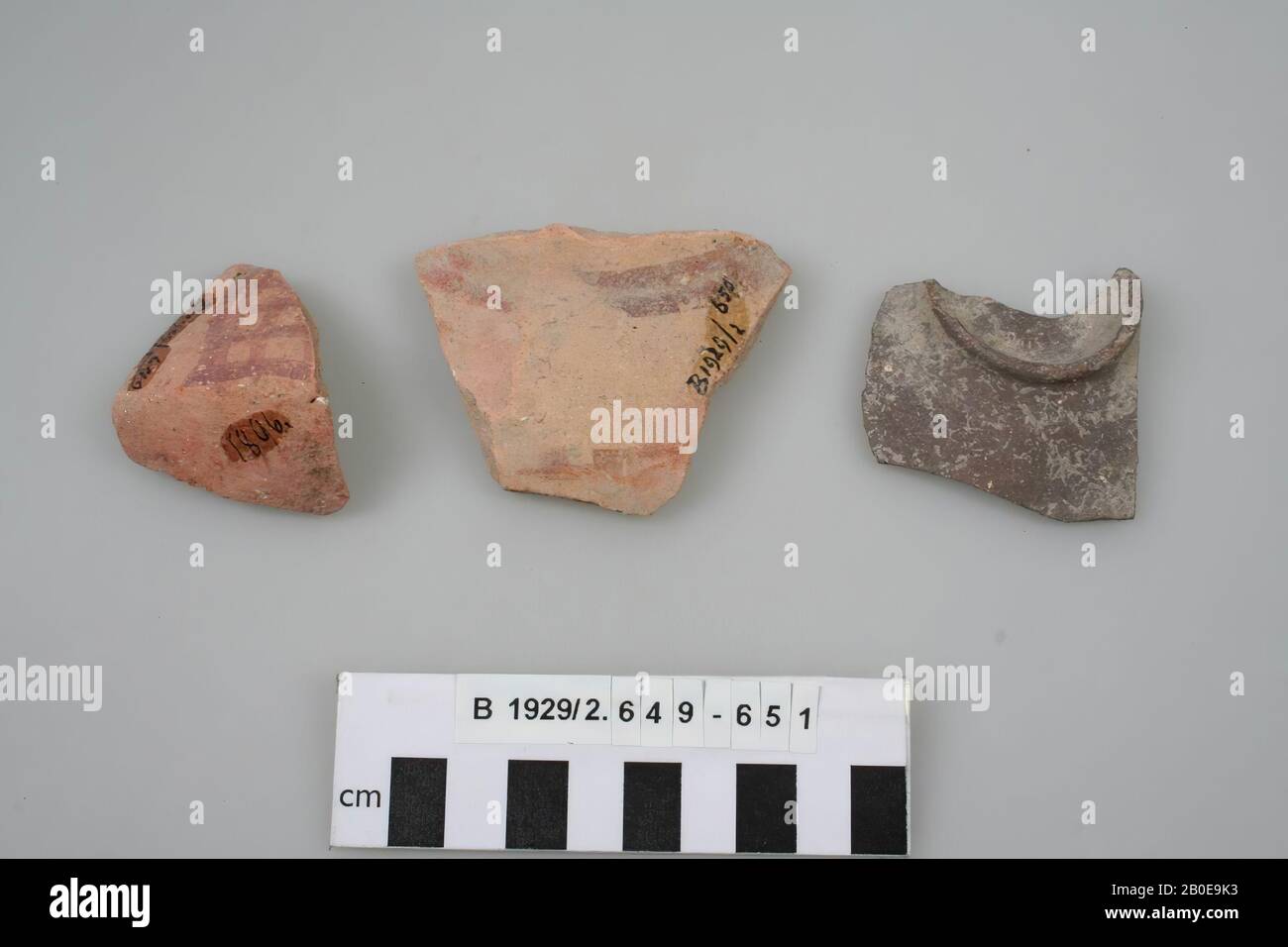 Shard, faïence, br: 7,3 cm, Israël Banque D'Images