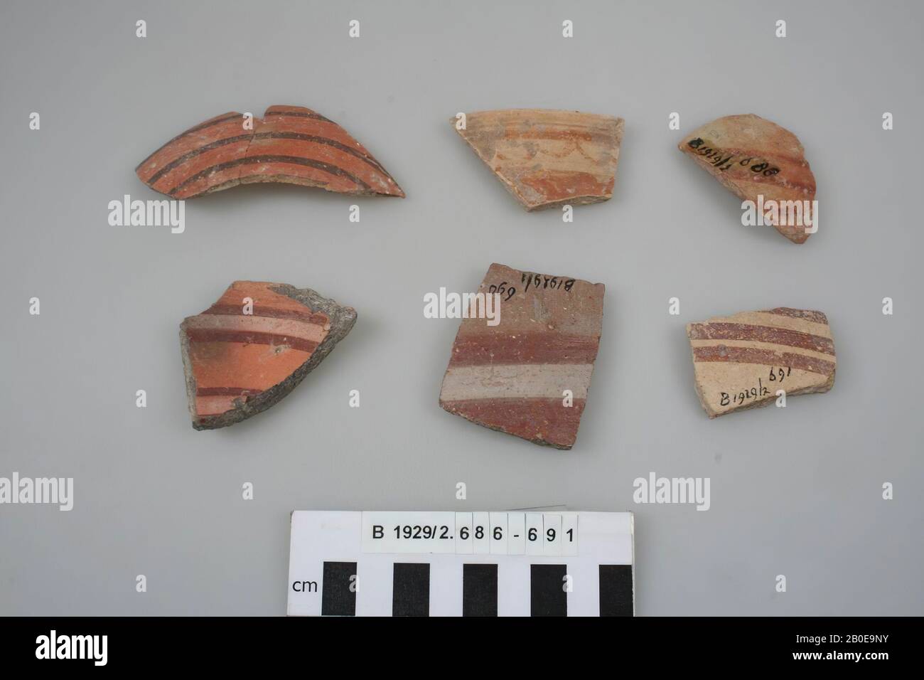 Shard, faïence, br: 4.9 cm, Israël Banque D'Images