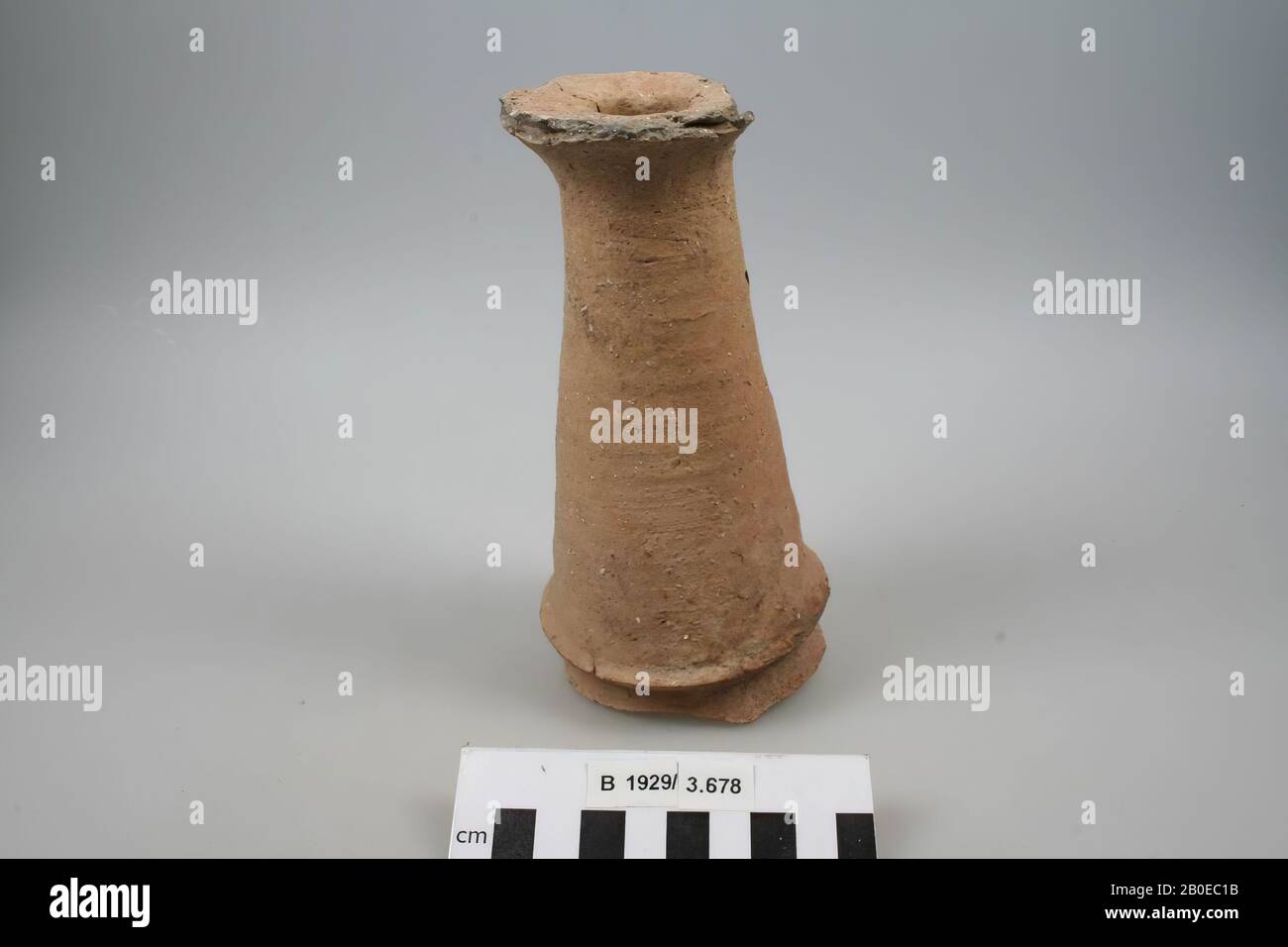 Vaisselle, faïence, H 16,9 cm, D 8,4 cm, Palestine Banque D'Images