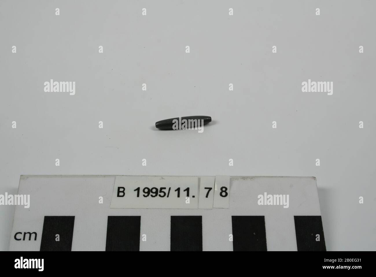 Outils, pierre, stéatite, H 2,1 cm, D 0,2 cm, Irak Banque D'Images