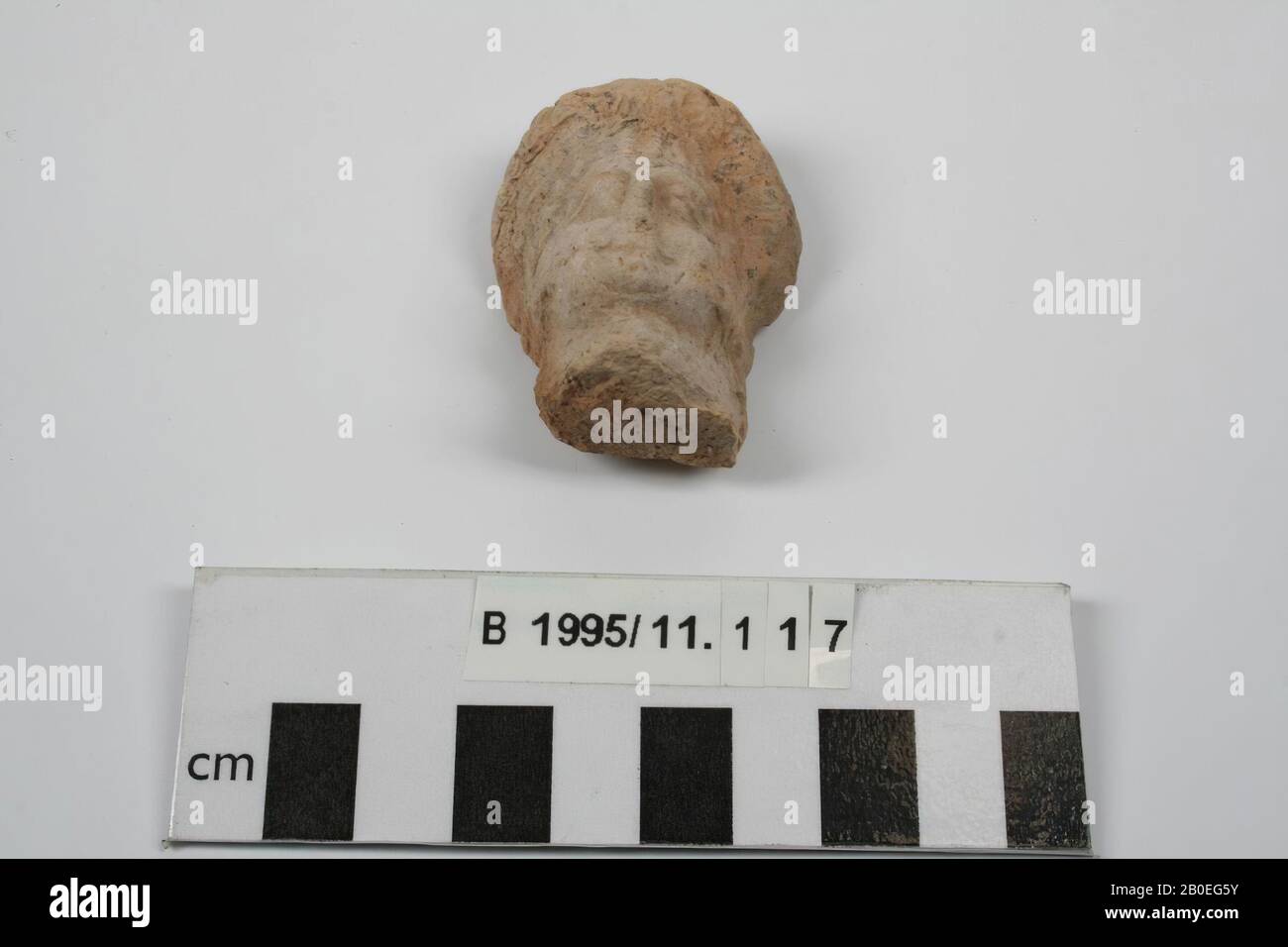 Figurine, poterie, L 4,9 cm, période d'élamite moyenne 1500-1000 av. J.-C., Iran Banque D'Images