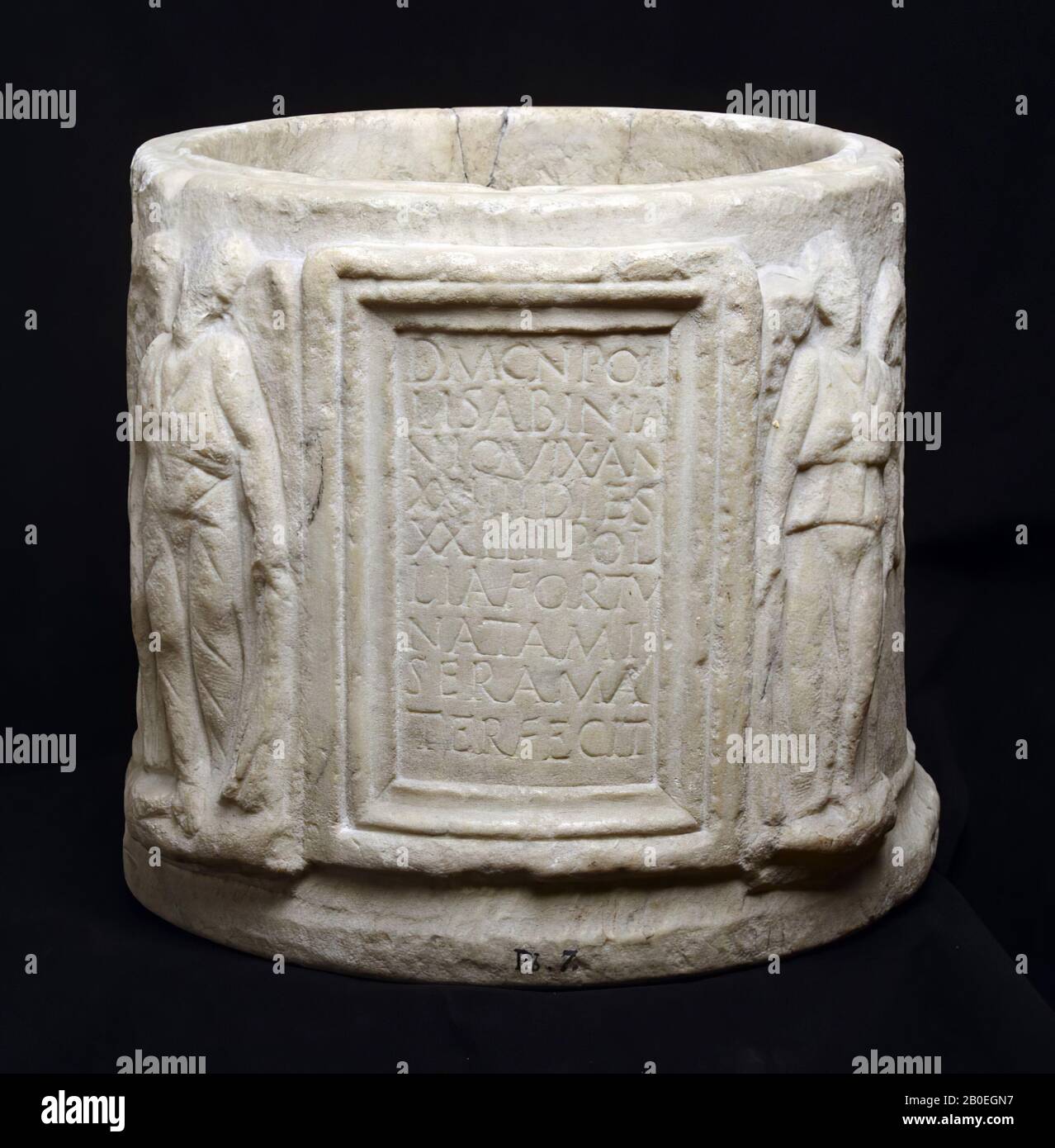 asurn, pierre, marbre, h: 24,7 cm, temps impérial 0 Banque D'Images