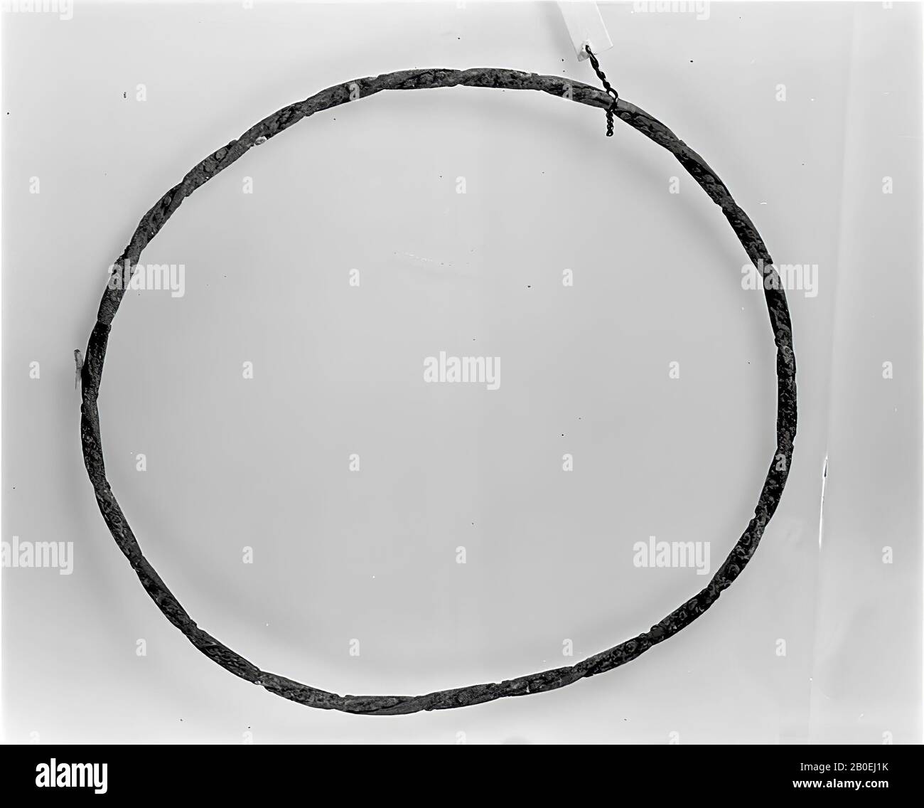 Bracelet, bronze, ø 7.3 cm, époque romaine, Italie Banque D'Images