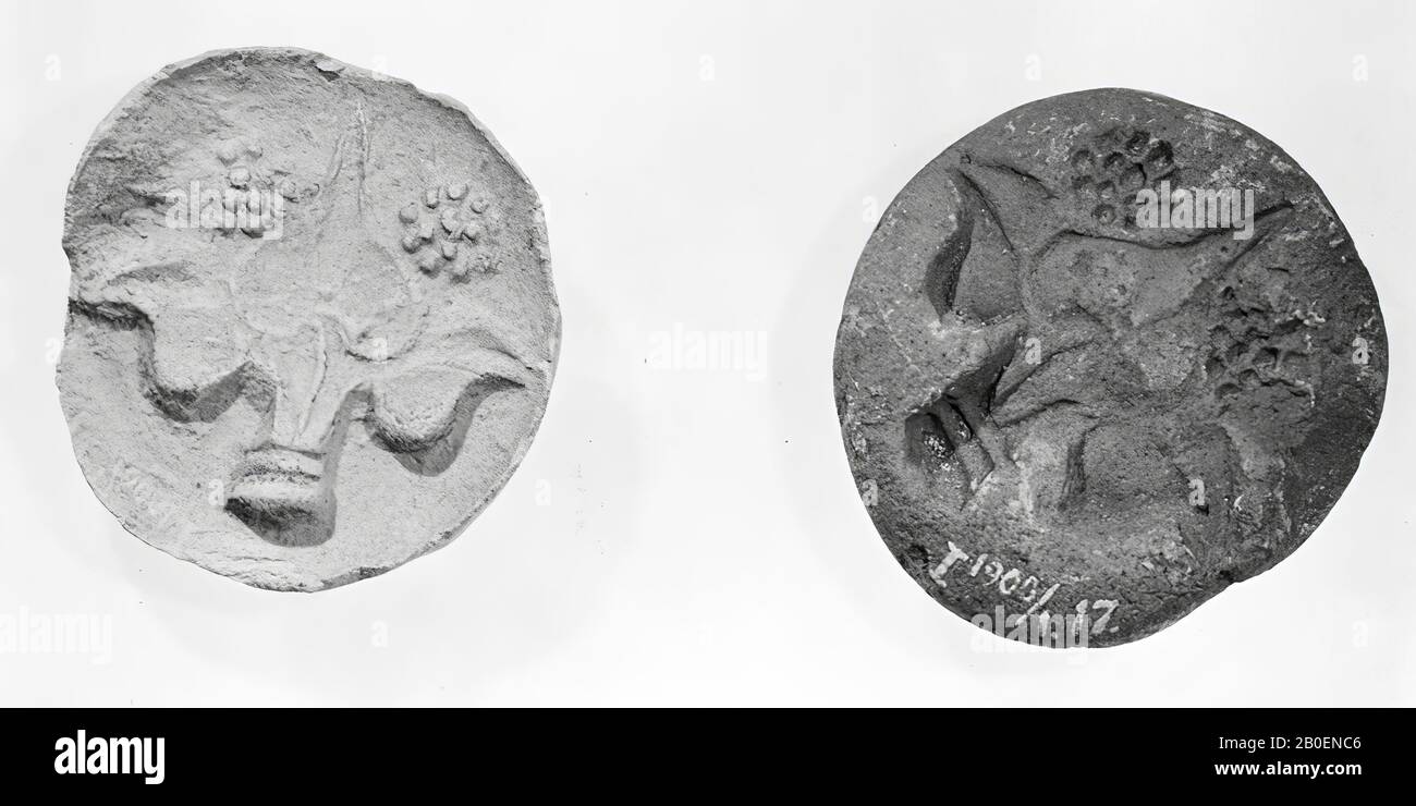 moule, faïence, terre cuite, 4,9 cm, fin-hellénistique -150 Banque D'Images