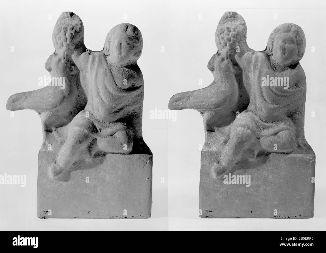 figurine, faïence, terre cuite, 9,7 cm, hellénistique -330 Banque D'Images