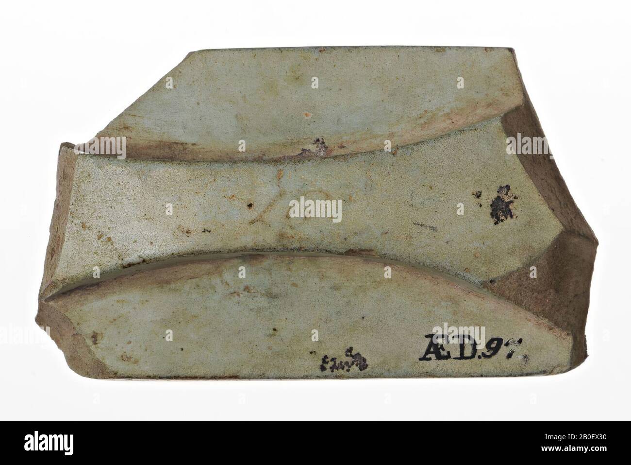 Timbre, inscription, Seth, sceau, plaque, foi, 6,5 x 4 cm, troisième Période intermédiaire, Egypte Banque D'Images