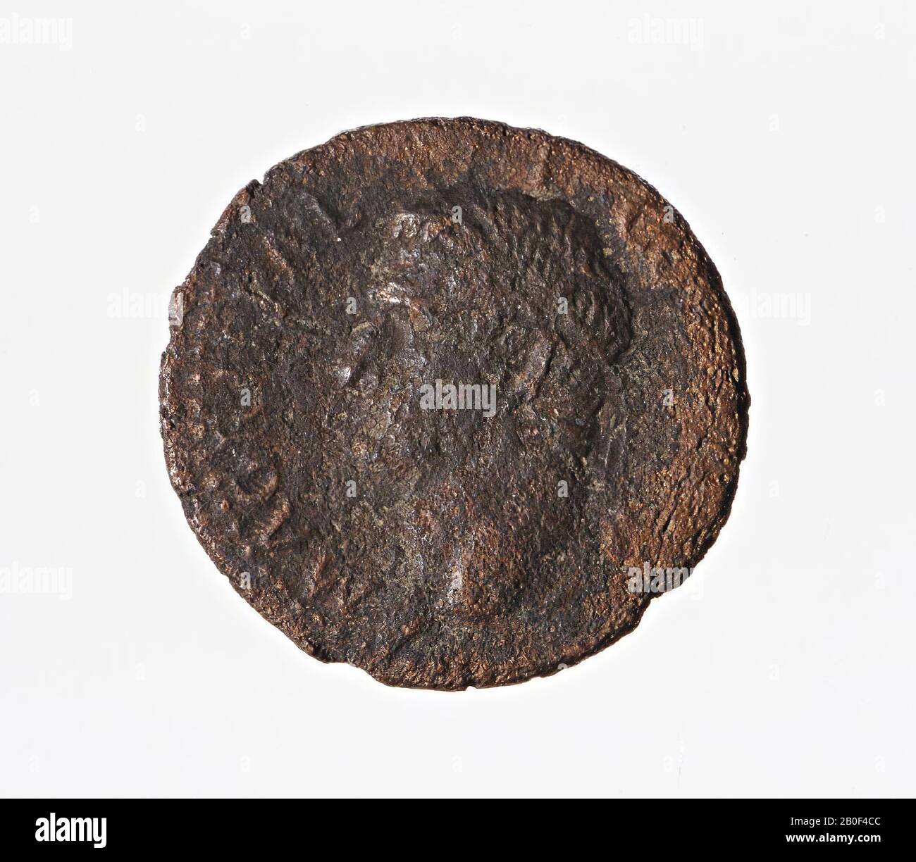 V 2: Agrippa avec couronne n.l., M AGRIPPA L F COS III, K z: Neptune n.l. entre S - C, pièce de monnaie, cendre, Agrippa Banque D'Images