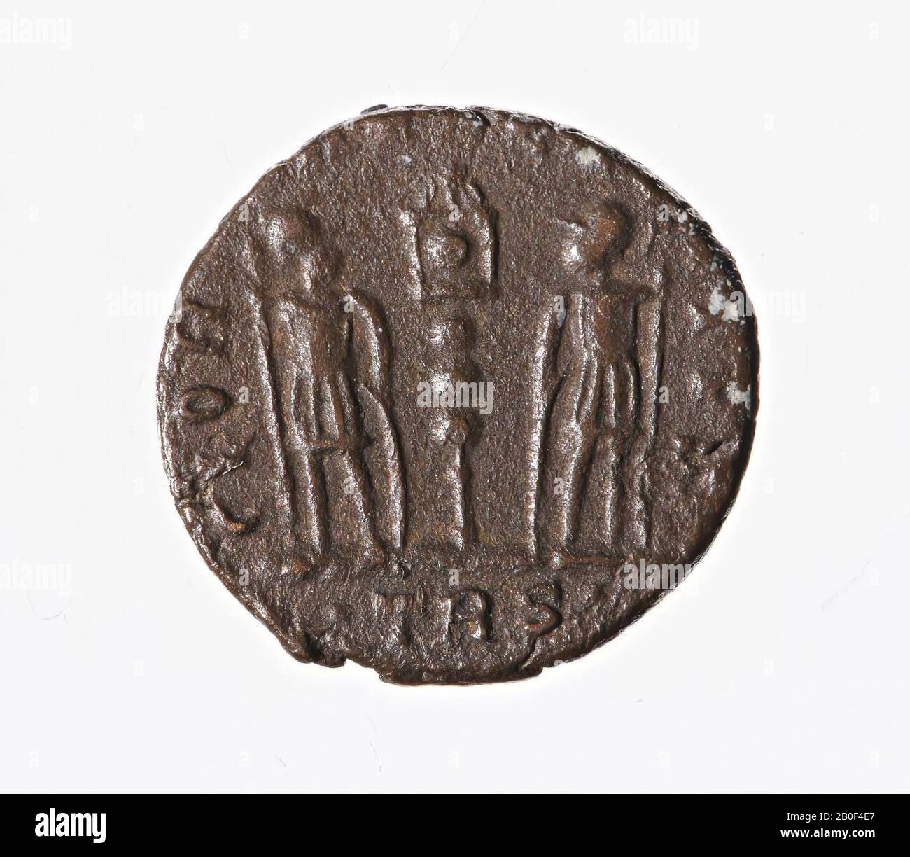 VZ: Statue drapée et acclarée de buste, CONSTANTI - NUS [.., Kz: Deux soldats et un panneau de terrain, GLEUR - [IA EXER - C Banque D'Images