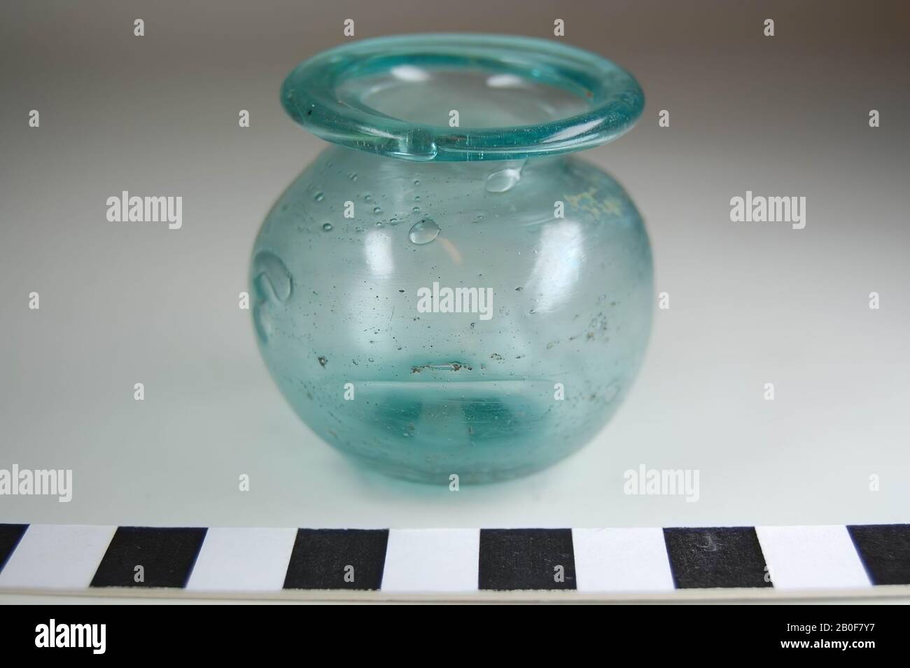 Pays-Bas période romaine, bocal, verre, romain, Pays-Bas, Gueldre, Nimègue, Nimègue Banque D'Images