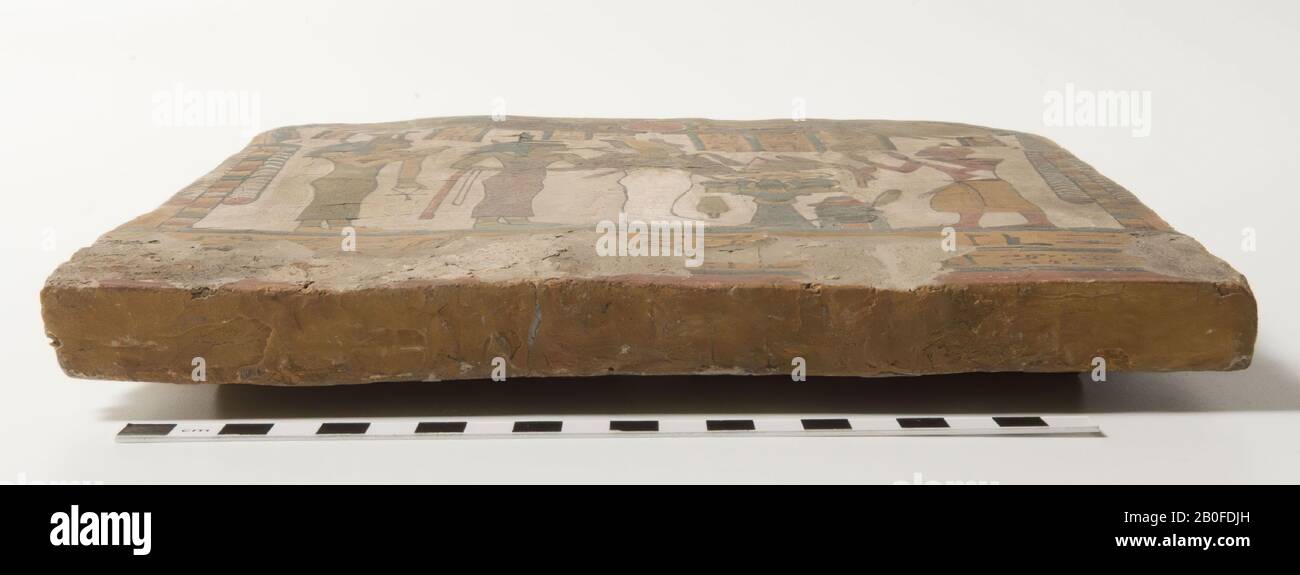 Djedchonsoe, panneau funéraire, bois, 26 x 26 cm, Période Tardive, 25ème dynastie -700 Banque D'Images