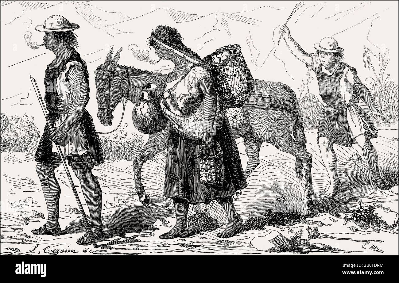 Peuples Autochtones, Jalapa, République Du Guatemala, Amérique Centrale Banque D'Images