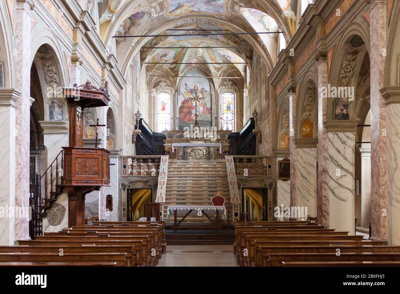 Santuario di Santa Maria della Croce (Sanctuaire Sainte Marie de la Croix), Crema, Italie Banque D'Images
