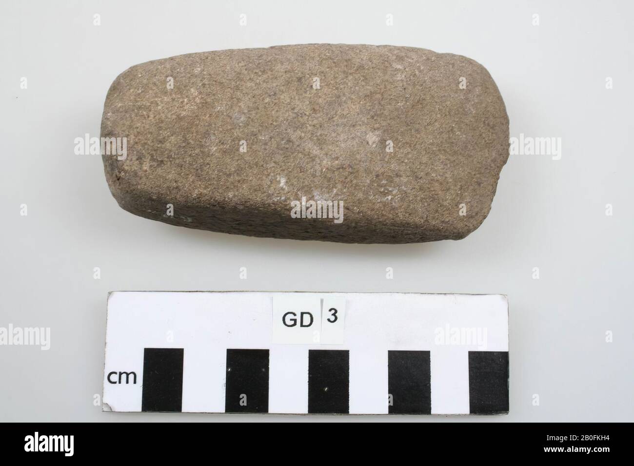 Wigge de pierre., Wedge, Stone, 10,4 x 5,1 x 2,7 cm, Groenland, inconnu, inconnu, inconnu Banque D'Images