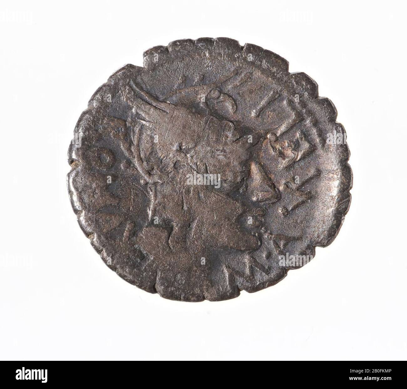 Antiquité classique, pièce, denarius, L. Licinius Crassus, métal, argent, diam., 18-20 mm, poids, 3,69 gr, roman BC 118 Banque D'Images