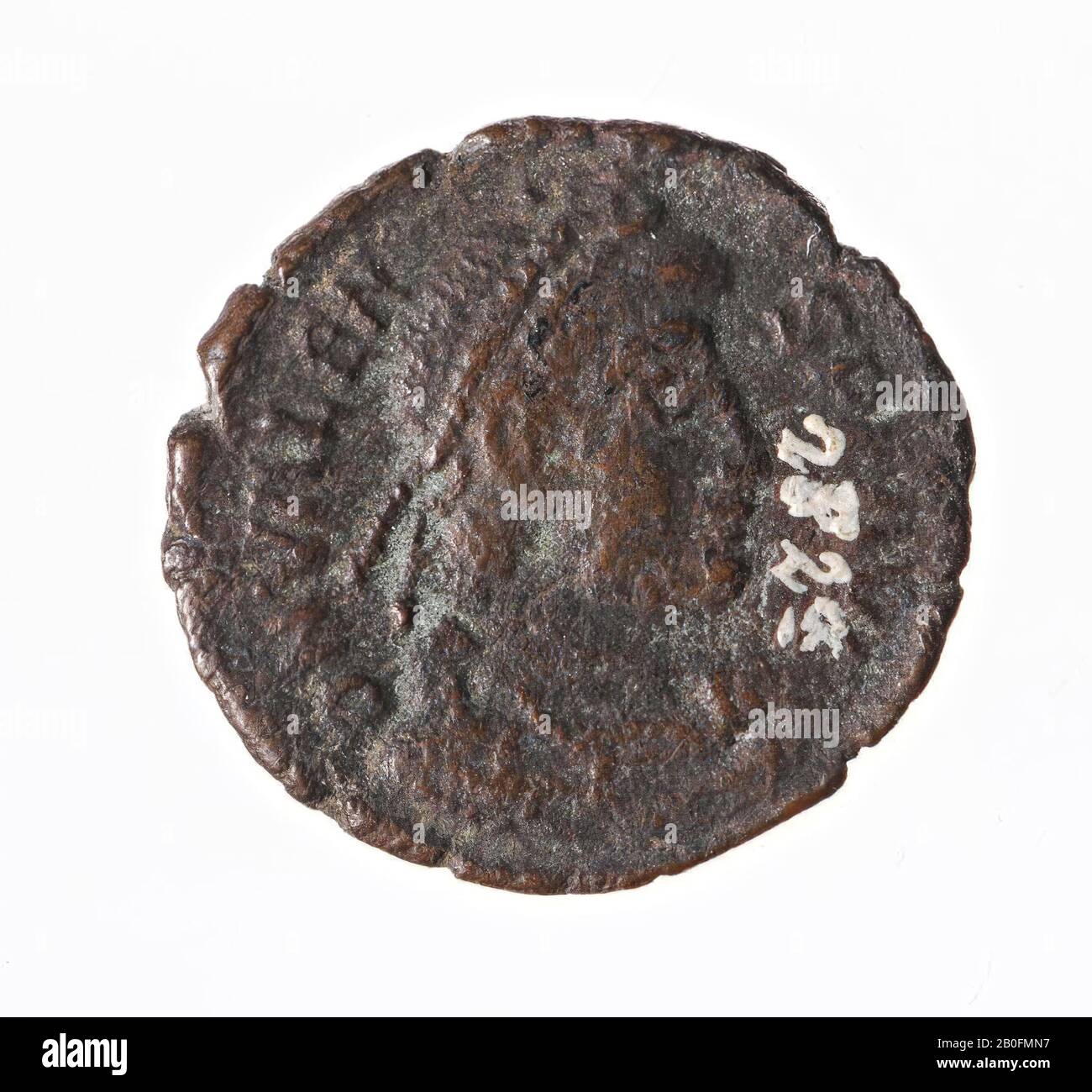 Fig.: Buste, ND, DN VALAN-S PF AUG, Kz: Victoria et al., SECURITAS REIPUBLICAE, coin, AES-III, Valens, métal, cuivre, Diam. 18 mm, poids 2,12 gr, roman 367-375, inconnu, inconnu, inconnu, inconnu Banque D'Images