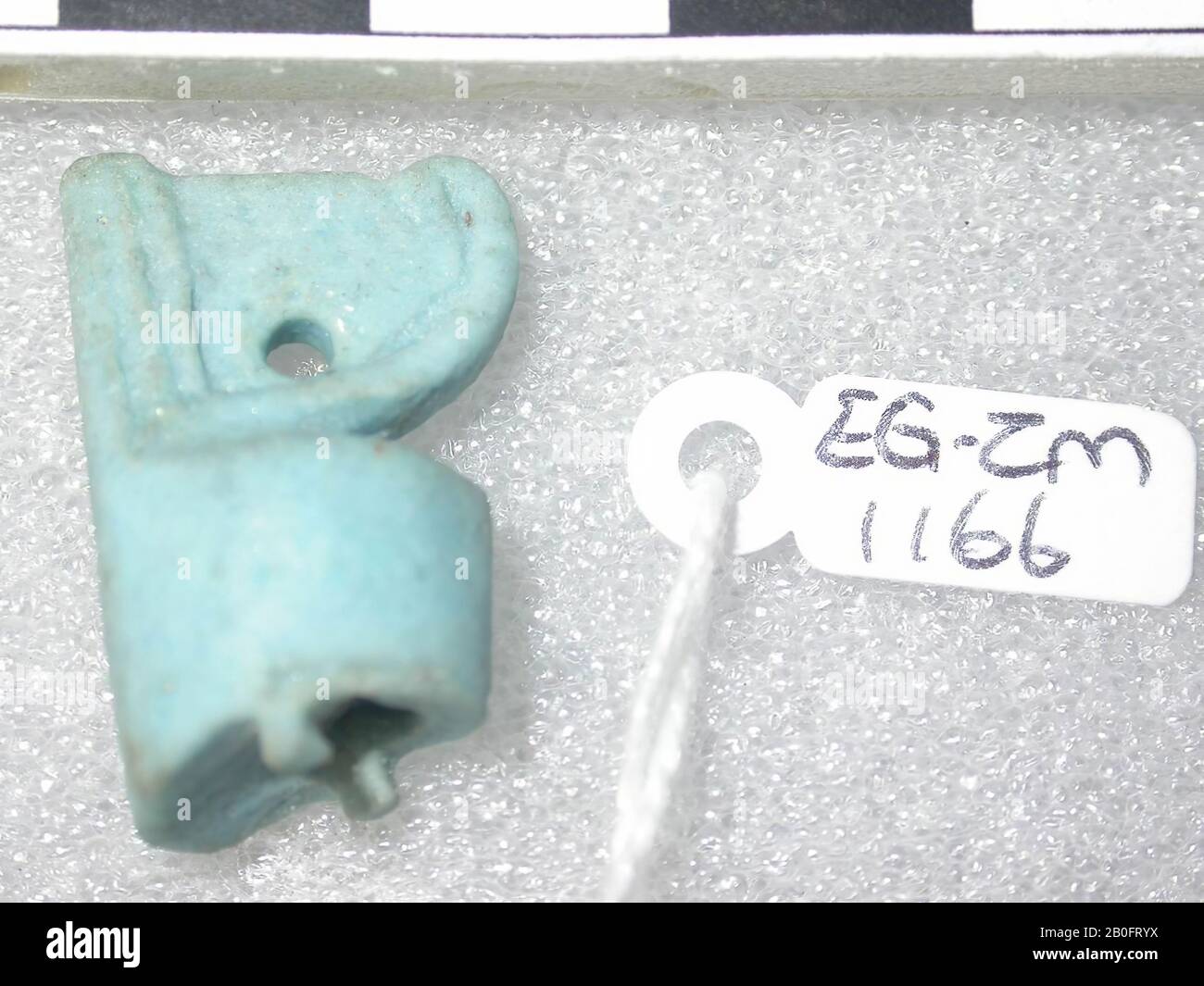 Couronne, Basse-Égypte, amulet, objet, foi, 2,9 cm, Egypte Banque D'Images