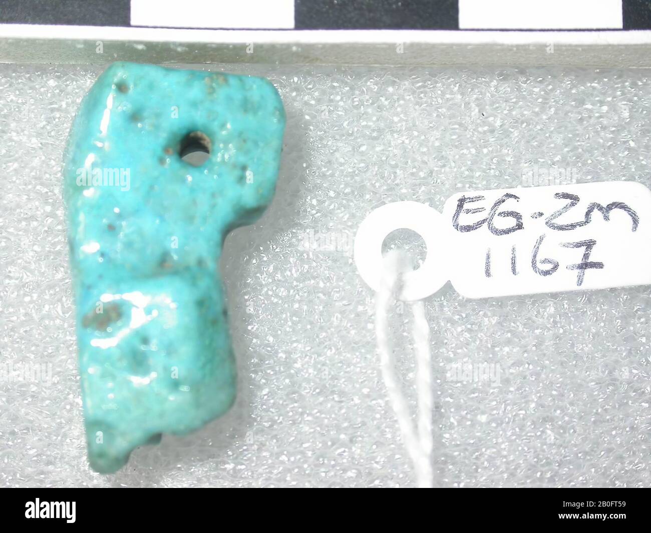 Couronne, Basse-Égypte, amulet, objet, foi, 2,4 cm, Egypte Banque D'Images