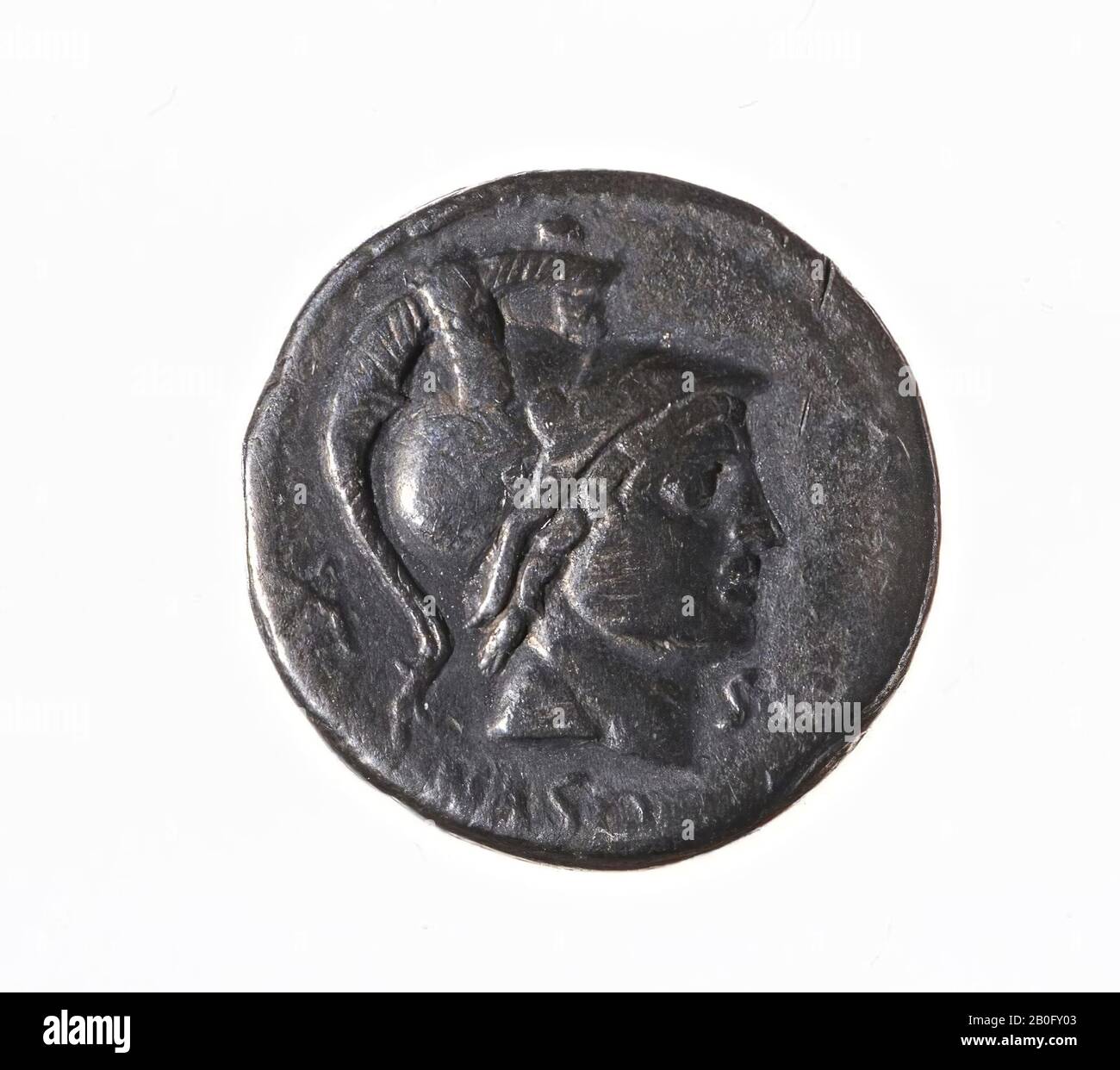 VZ: Helmeted Marskop.r., Derrière elle cocher la marque XI, sous Mars NASO, droite SC, Kz: Diana en paire de cerfs nr. Derrière Diana XI, en coupure [L Banque D'Images