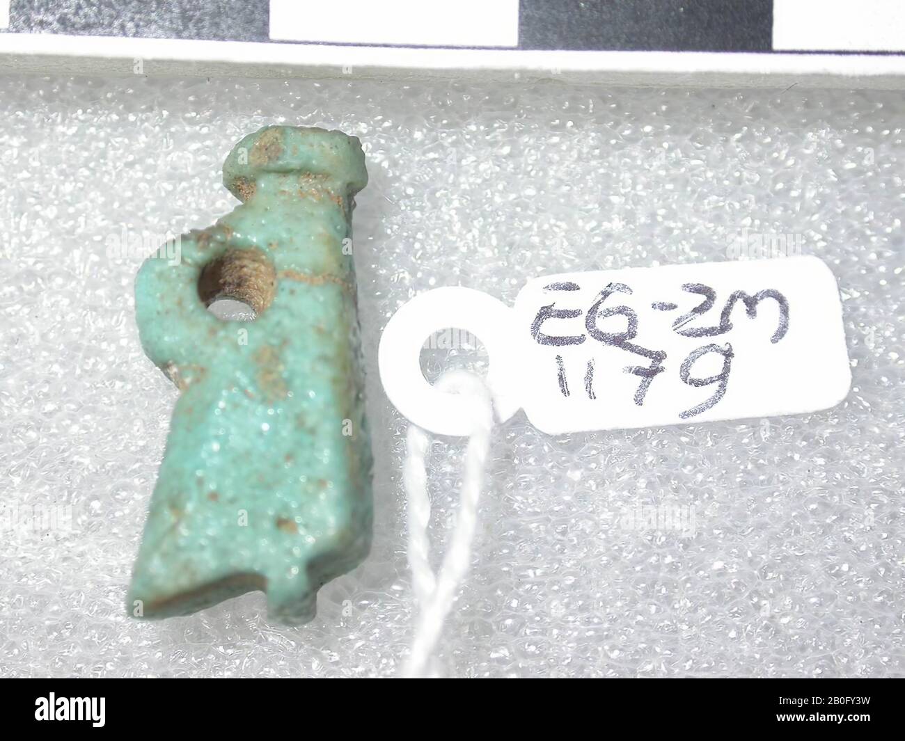 Couronne, Haute-Égypte, amulette, objet, foi, 2,1 cm, Egypte Banque D'Images