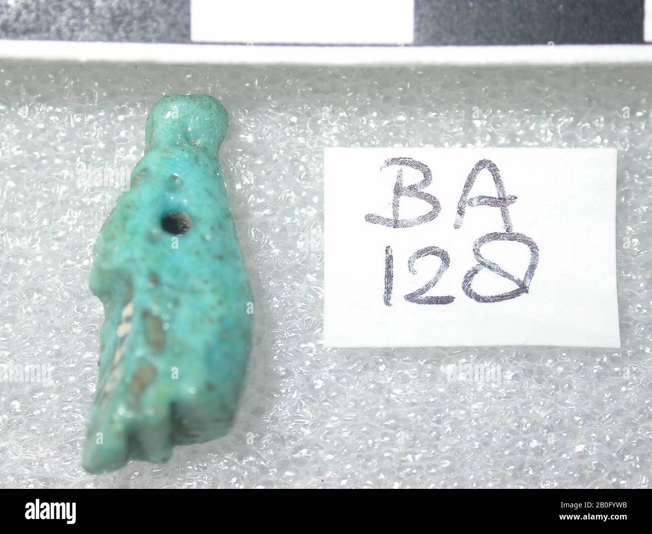 Couronne, Haute-Égypte, amulette, objet, foi, 1,8 cm, Egypte Banque D'Images