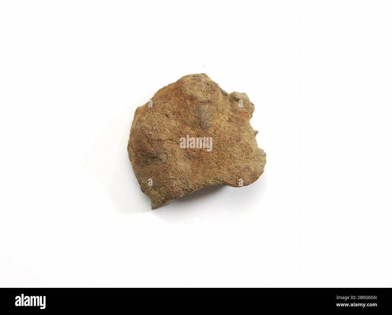 scories à haute densité, scories de fer, métal, fer, 5,1 x 4,3 cm, épaisseur 2 cm, préhistorique -400 Banque D'Images