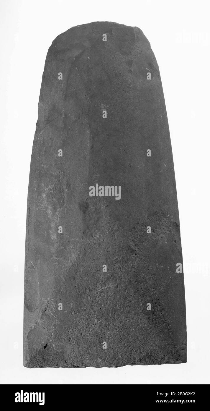 burin à pierre, au niveau du plan d'extrémité supérieur, hache, pierre, silex, 17,5 cm, préhistorique -4000 Banque D'Images