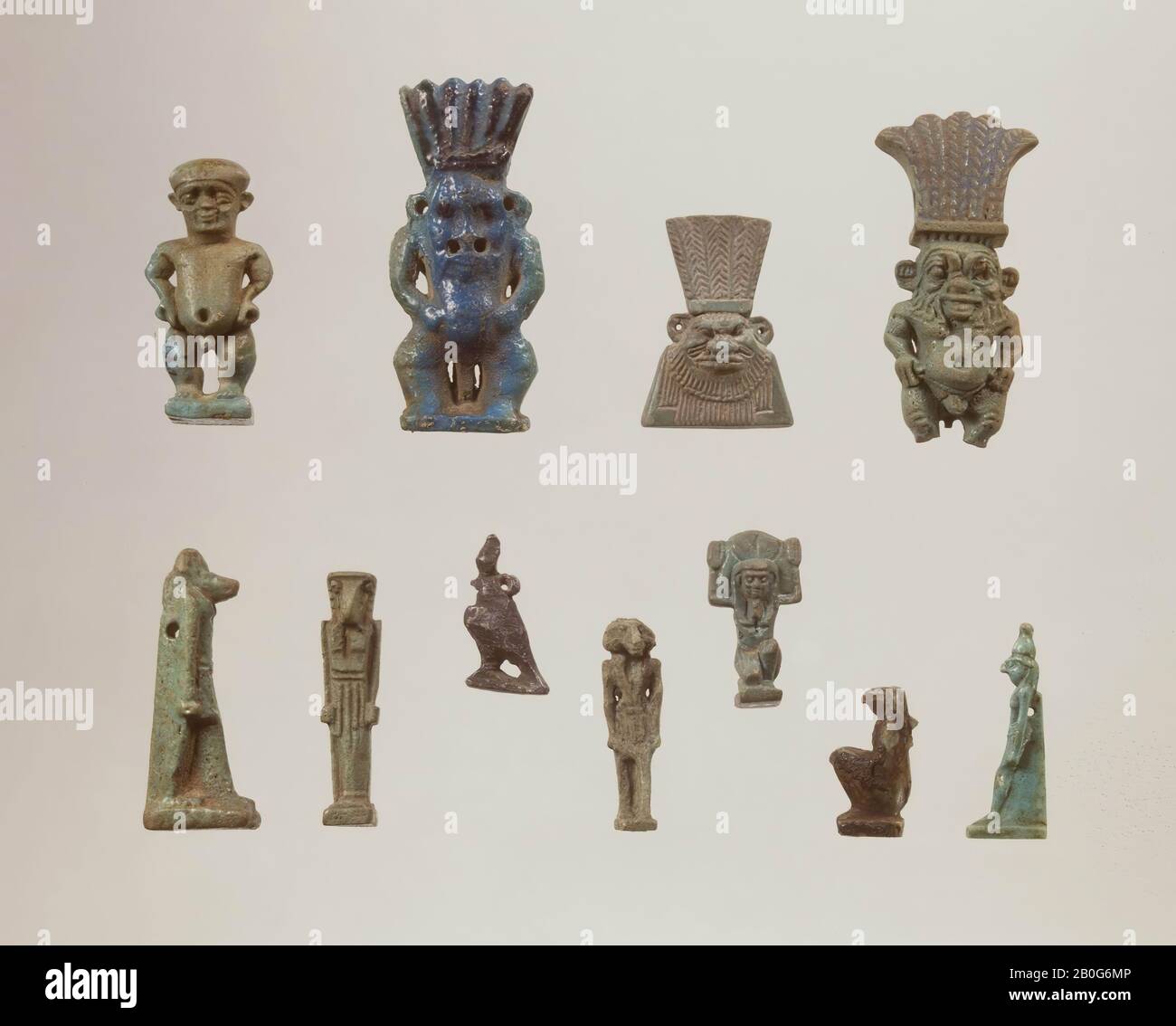 Pataeke, debout, amulet, dieu, foi, 5,8 cm, Egypte Banque D'Images