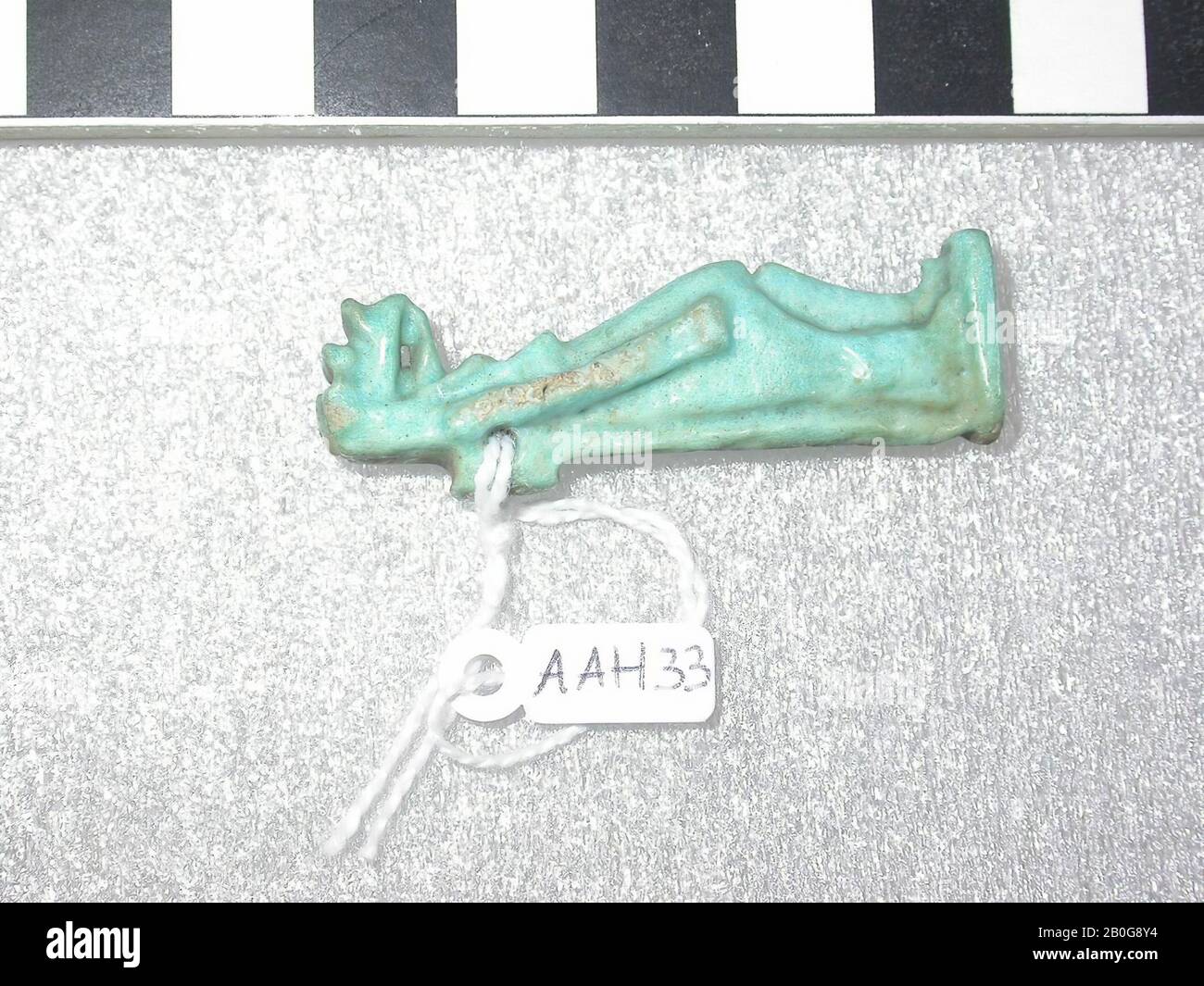 Statue, Taweris, debout, amulet, déesse, foi, 5,1 cm, Egypte Banque D'Images