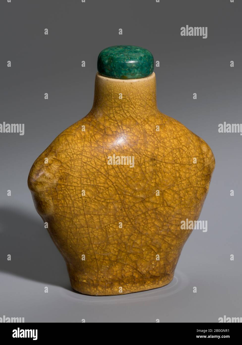 Chinois, Bouteille À Priser, Porcelaine, Hauteur: 2 5/16 Po. (5,9 cm Banque D'Images