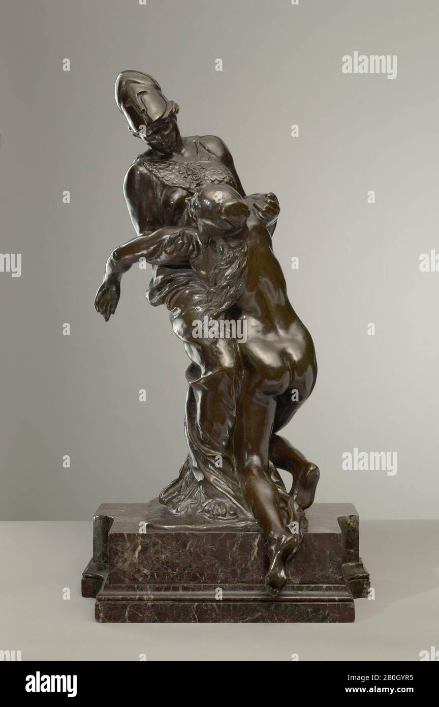Jules Dalou, Français, 1838–1902, Sagesse Soutenant La Liberté, C. 1889, bronze, 23 1/2 x 13 1/4 x 8 1/2 po. (59,7 x 33,7 x 21,6 cm Banque D'Images