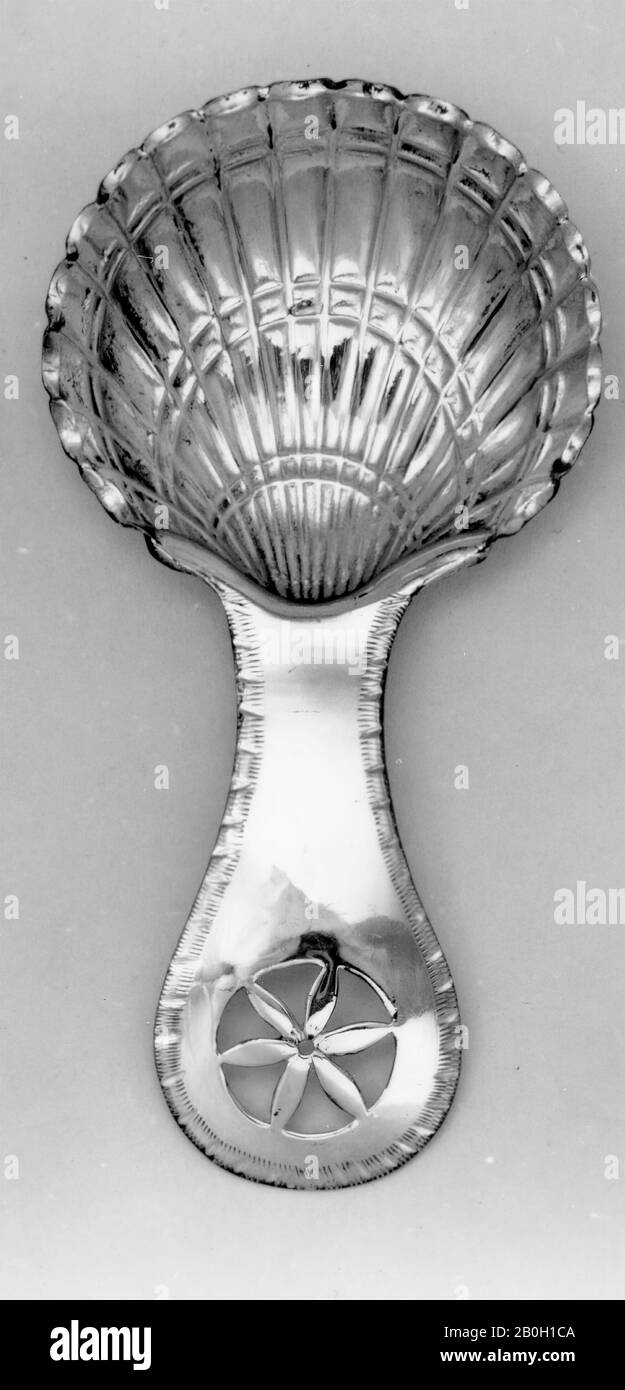 Inconnu, Caddy Spoon, 1903, Argent, Dans L'Ensemble : 3 5/8 In. (9,2 cm Banque D'Images