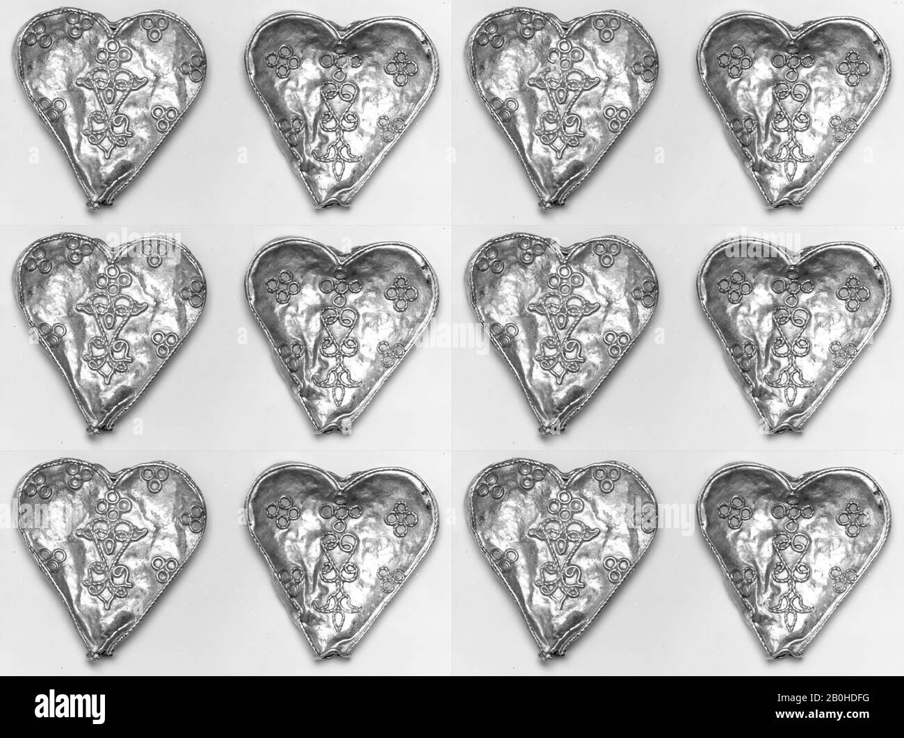 Élément, du XIe au XIIe siècle, Attribué à l'Iran, à l'or, à la joaillerie Banque D'Images