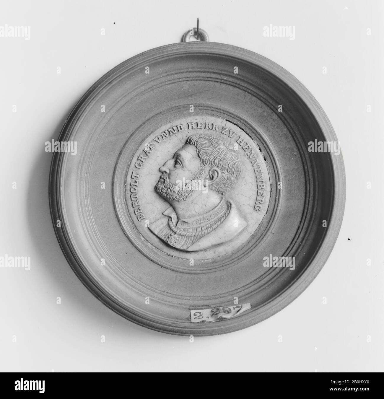 Bertow, comte et duc de Hennenberg, allemand, 1500–1550, allemand, Steatite  (pierre à savon), diamètre : 1 1/2 po. (3,8 cm), Sculpture-miniature Photo  Stock - Alamy