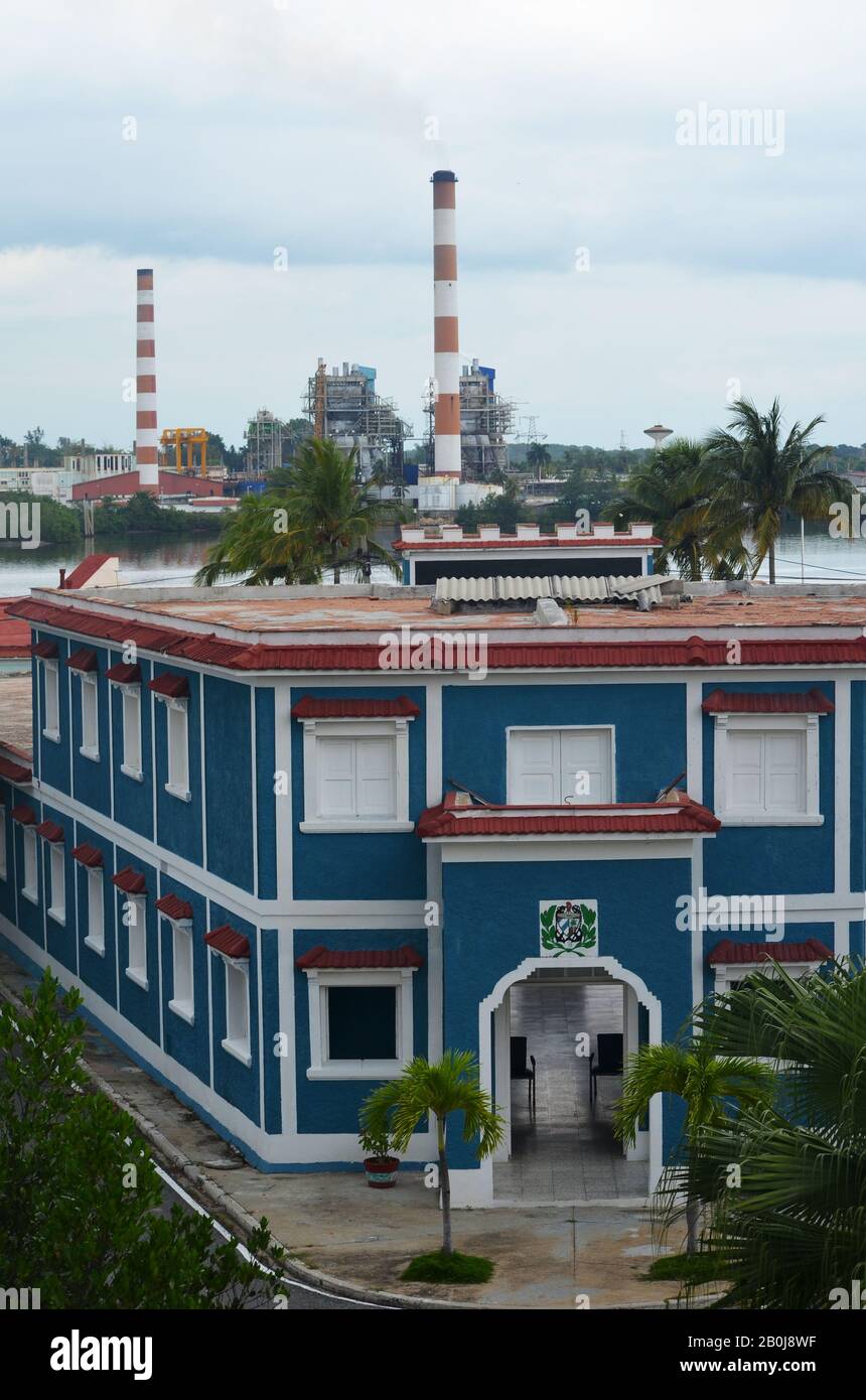 Musée naval historique de Cienfuegos (Cuba), le site du soulèvement armé populaire du 5 septembre 1957 Banque D'Images