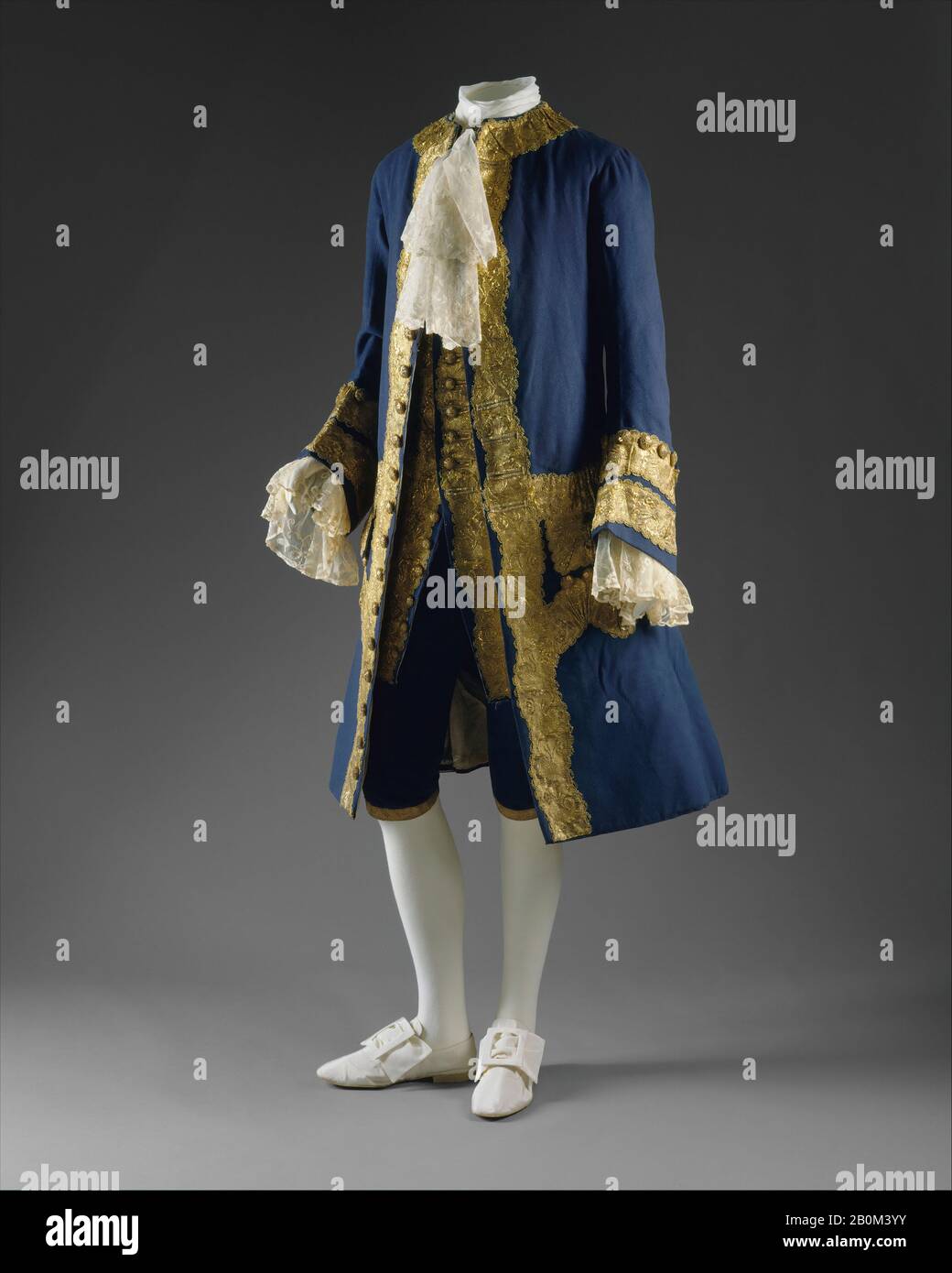 Costume, britannique, CA. 1760, britannique, laine, métal doré Photo Stock  - Alamy
