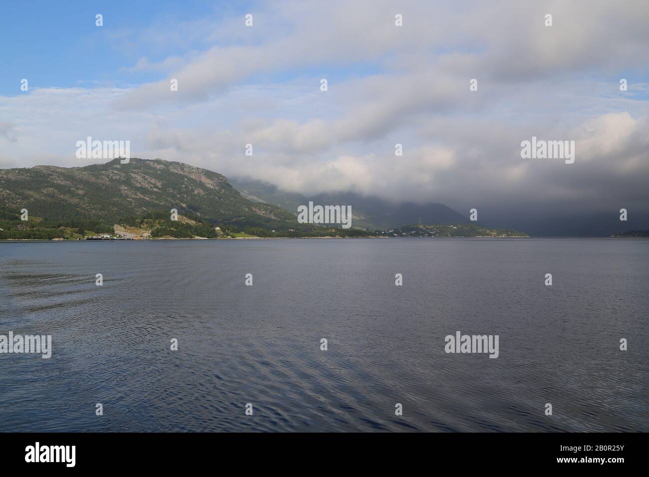 La magnifique côte norvégienne de Kristiansand en Scandinavie Banque D'Images