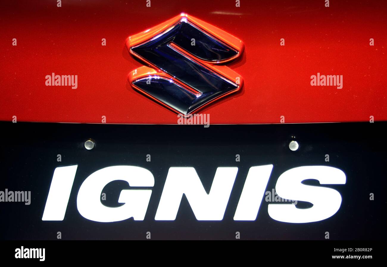 Logo Maruti Suzuki Ignis Banque D'Images
