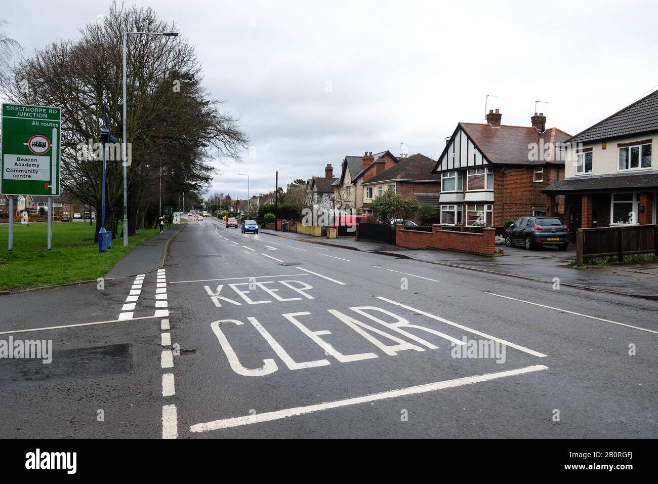 rester à l'écart du panneau de signalisation Banque D'Images