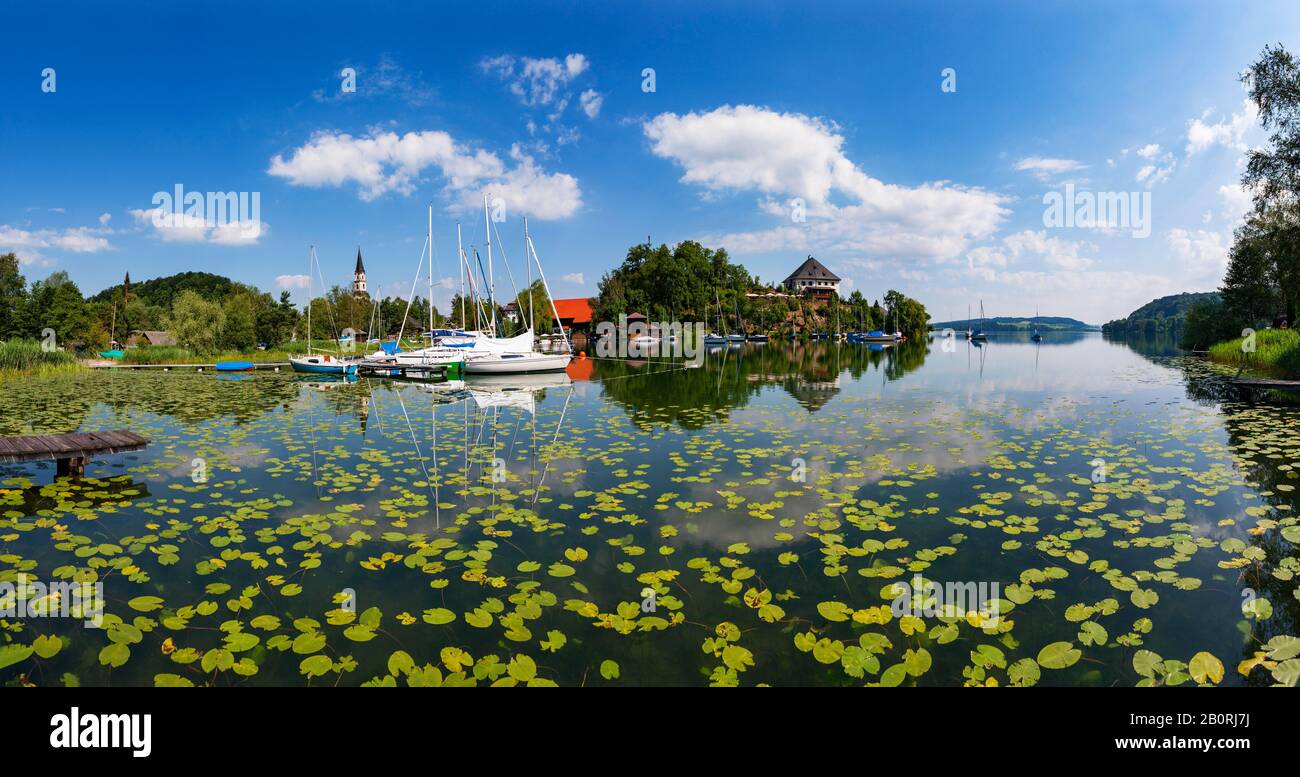 Mattsee, Flachgau, Province De Salzbourg, Autriche Banque D'Images Mattsee, Flachgau, Province De Salzbourg, Autriche Banque D'Images