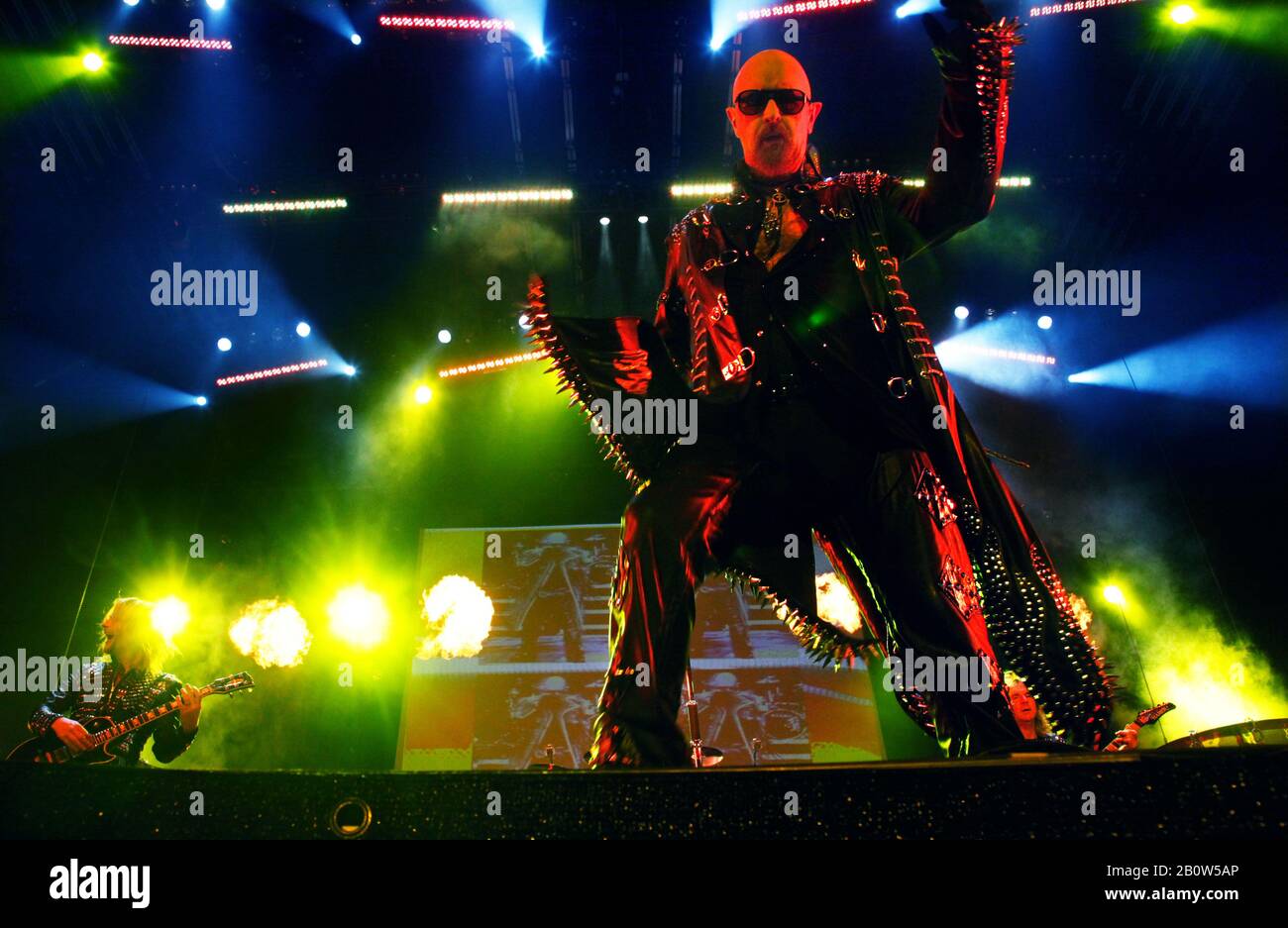 Linkoping, Suède 20120424 Concert: Judas Priest Au Cloetta Center, Linköping. Photo Jeppe Gustafsson Banque D'Images