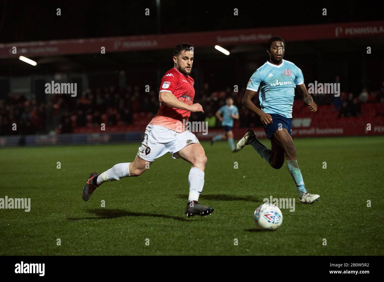 Craig Conway. Salford City FC. Banque D'Images