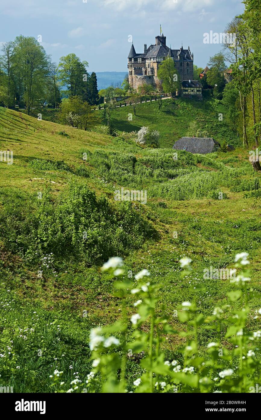 Château De Berlepsch Près De Witzenhausen, District De Goettingen, Hesse, Allemagne, Europe Banque D'Images